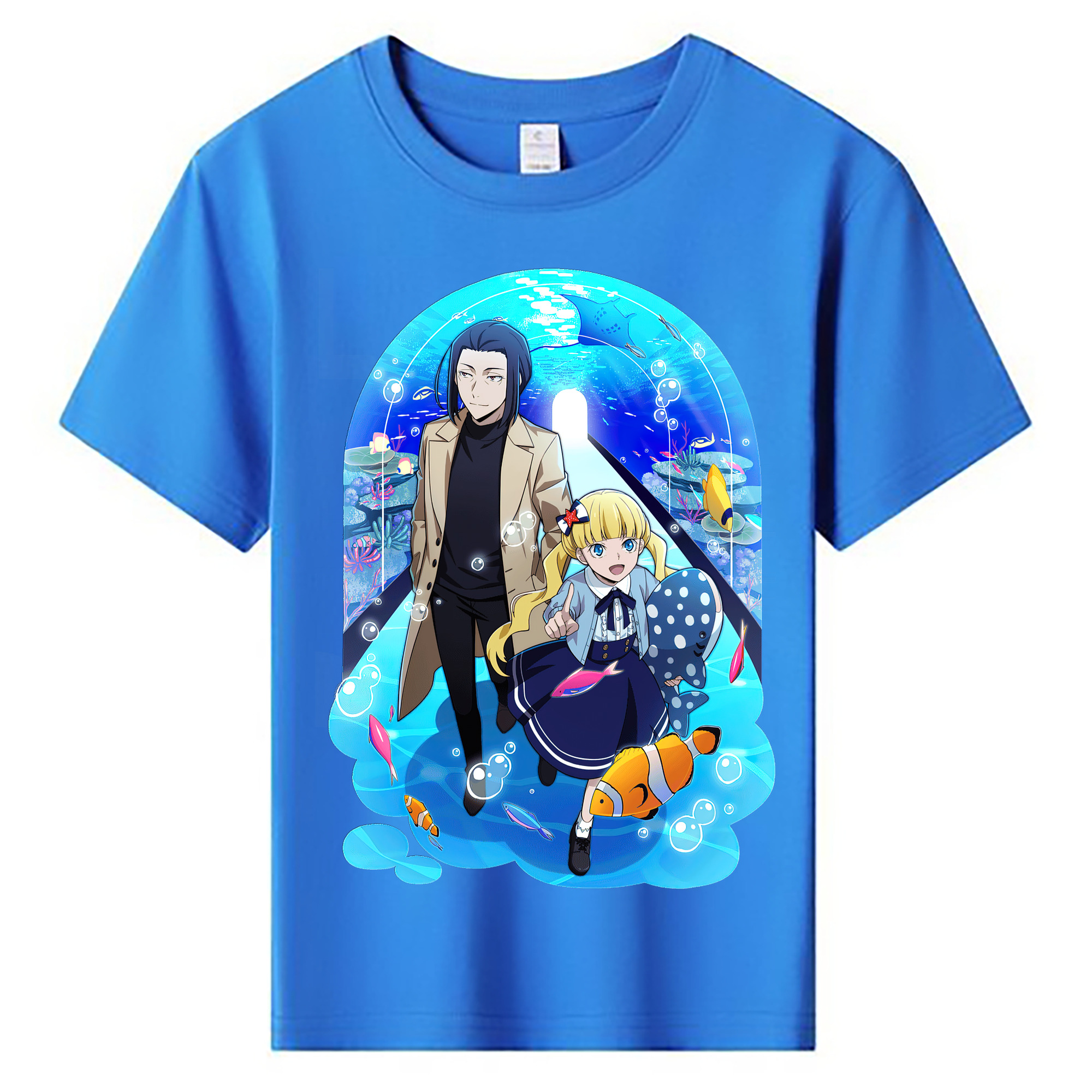 文豪ストレイドッグス Bungo Stray Dogs 綿100％キッズTシャツ（フロントプリント）